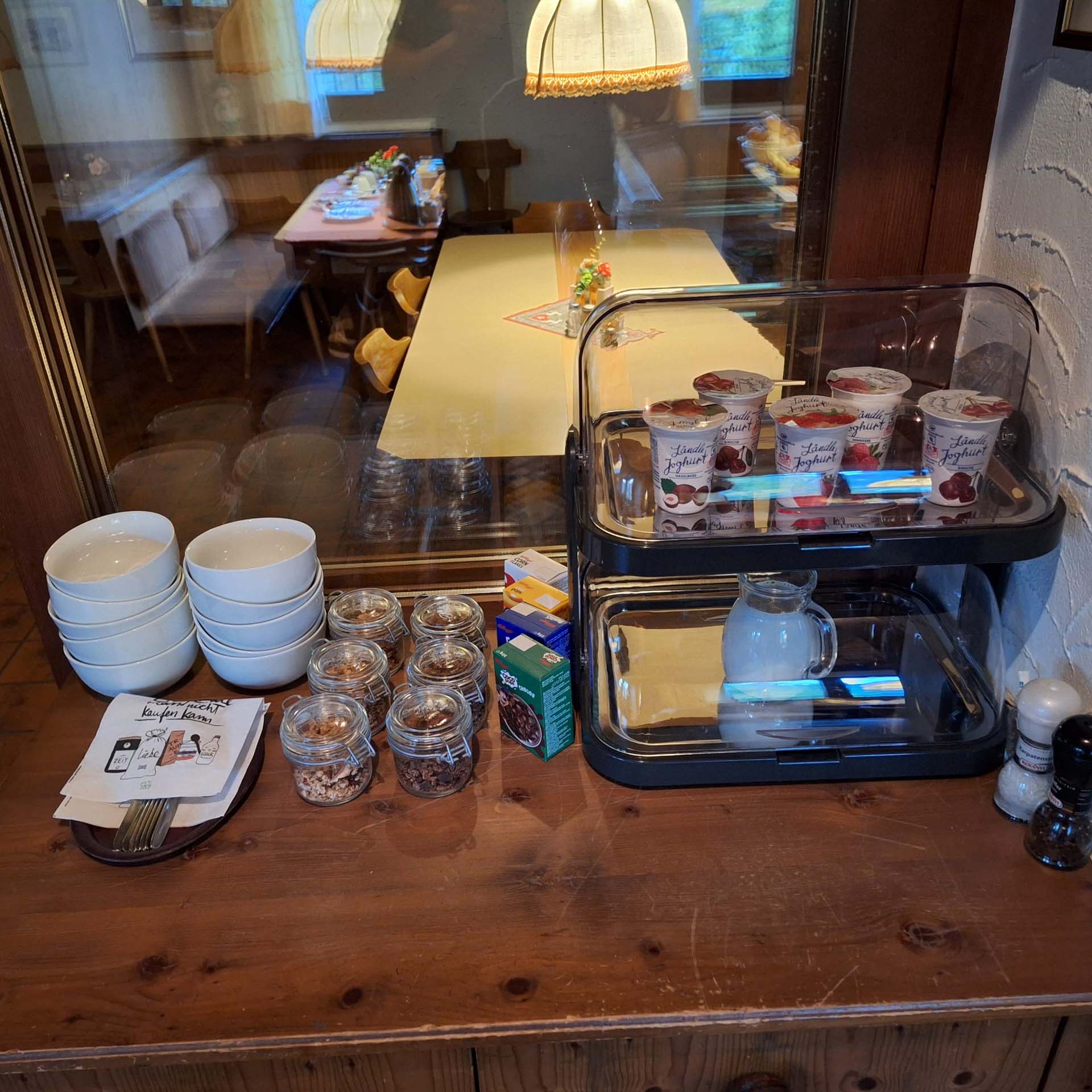 Zimmer in der Pension Stein