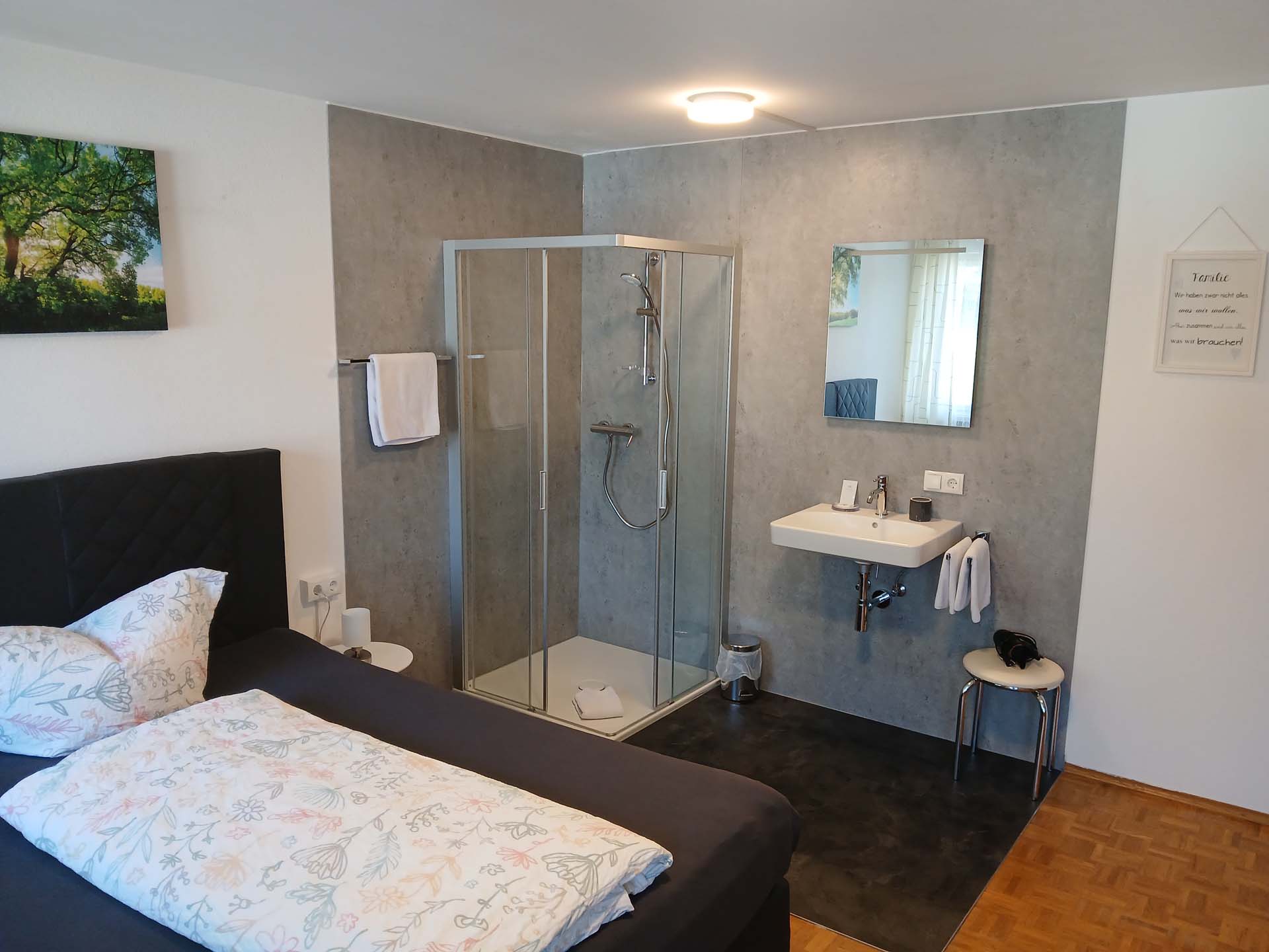 Helles Zimmer in Göfis