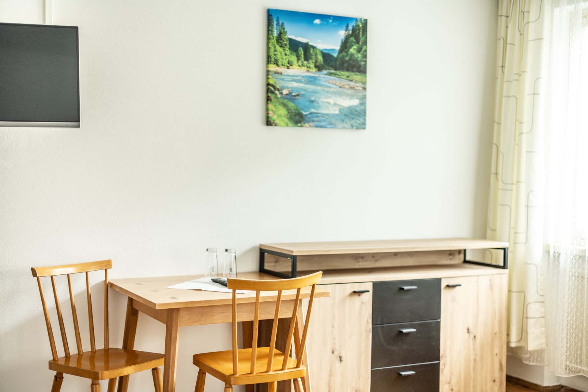 Zimmer der Pension Stein